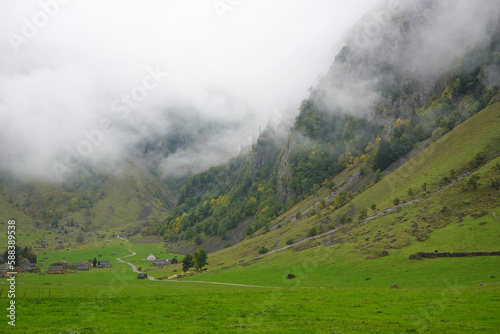 The panorama of the Appenzell Alps, Switzerland photo