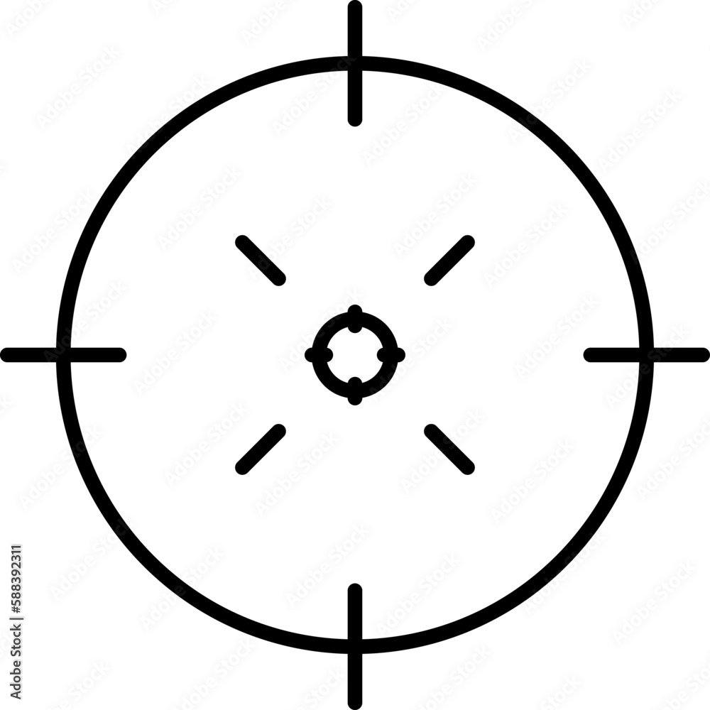 Crosshair gun sight vector icons set. Bullseye, target or aim symbol. Futuristic aim pointer. Military rifle scope, shooting mark sign. Targeting, aiming. Archery, hunting vector Crosshair gun sight vector icons set. Bullseye, target or aim symbol. Futuristic aim pointer. Military rifle scope, shooting mark sign. Targeting, aiming. Archery, hunting vector