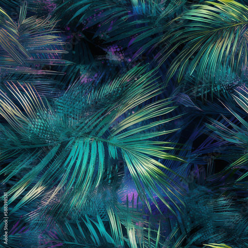 seamless texture,pattern,from tropical leaves,summer