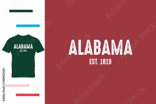 T shirt design for alabama people