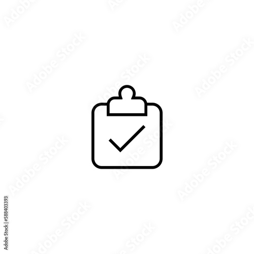  Insurance policy sign.Contract coverage line icon isolated on white background 