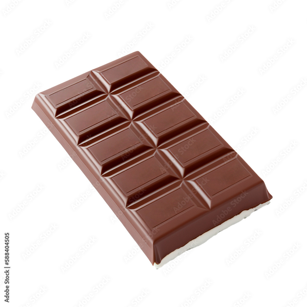 Barra de Chocolate Simples com Fundo Transparente Barra de Chocolate Simples com Fundo Transparente