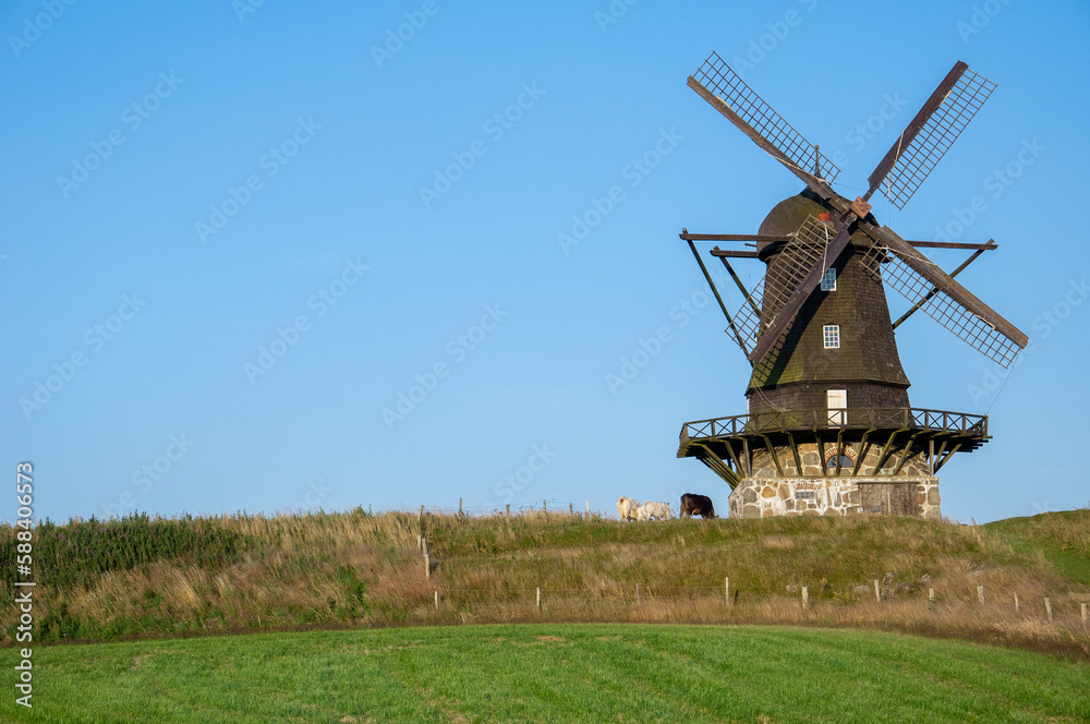 A windmill in south of Sweden, Skåne.