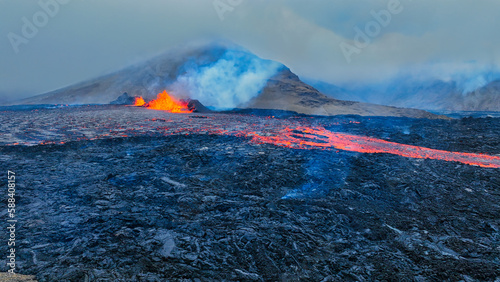 Vulkanausbruch  in Island