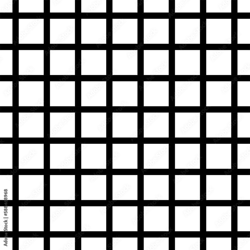 A Vector seamless pattern of black abstract geometric shapes and grid isolated on a white background A Vector seamless pattern of black abstract geometric shapes and grid isolated on a white background
