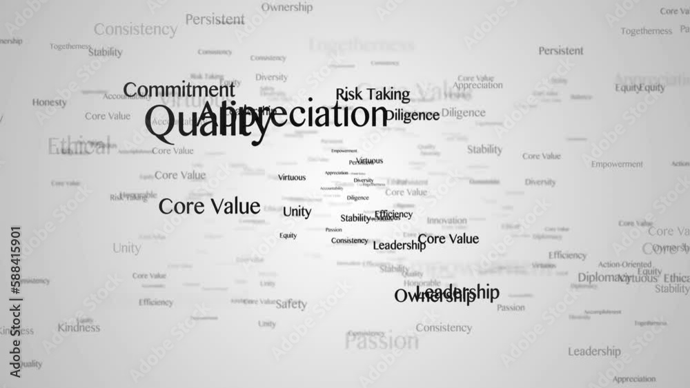 CORE VALUE Keywords Animation, Background, Loop, 4k
CORE VALUE Keywords Animation, Background, Loop, 4k