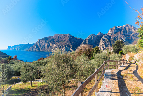 Panorama lago di Garda photo