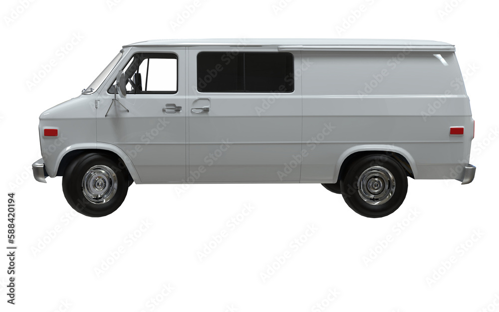 van isolated on Transparent background Stock Illustration | Adobe Stock