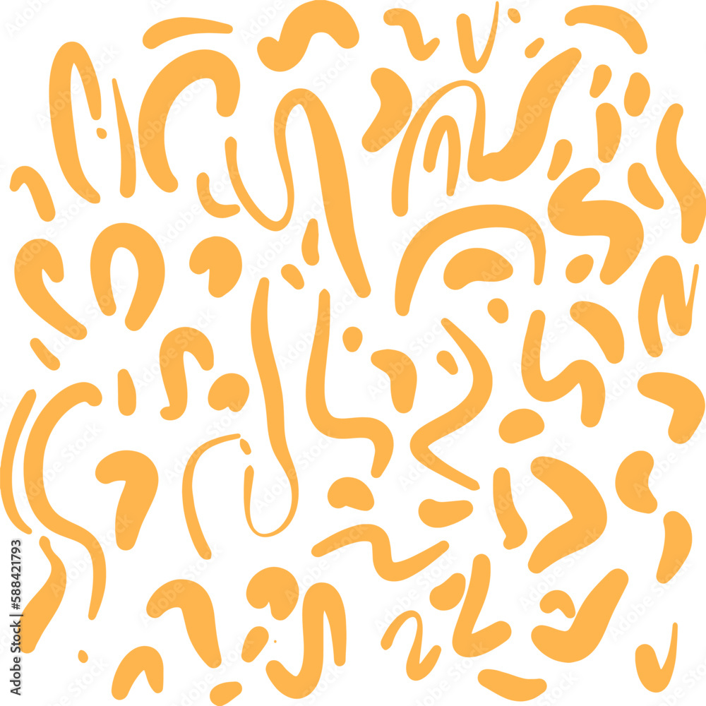 seamless pattern, abstraction of lines and blots seamless pattern, abstraction of lines and blots