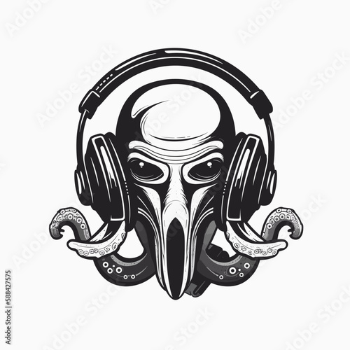 octopus headphones music