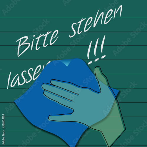 Bitte stehen lassen 3
