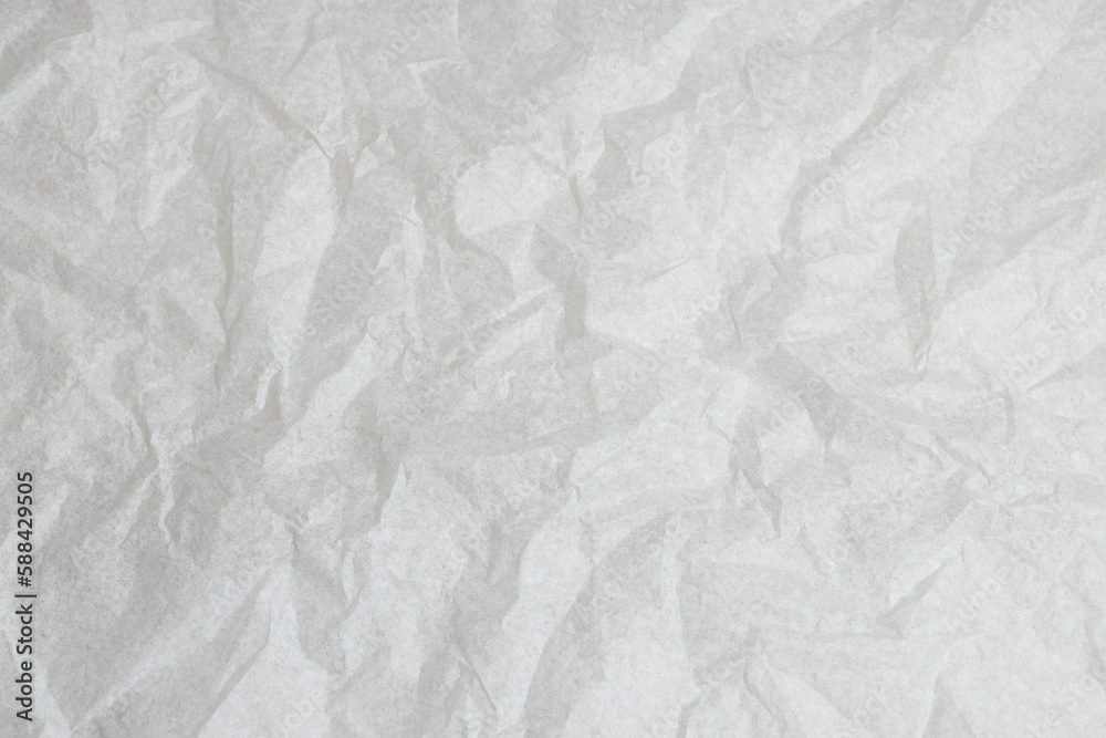 Obraz premium White crumpled paper texture background