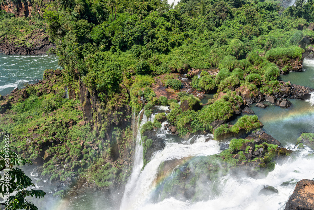Obraz premium Iguazu Falls: The Natural Wonder of South America