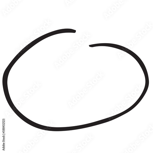 Digital image of curve shape design