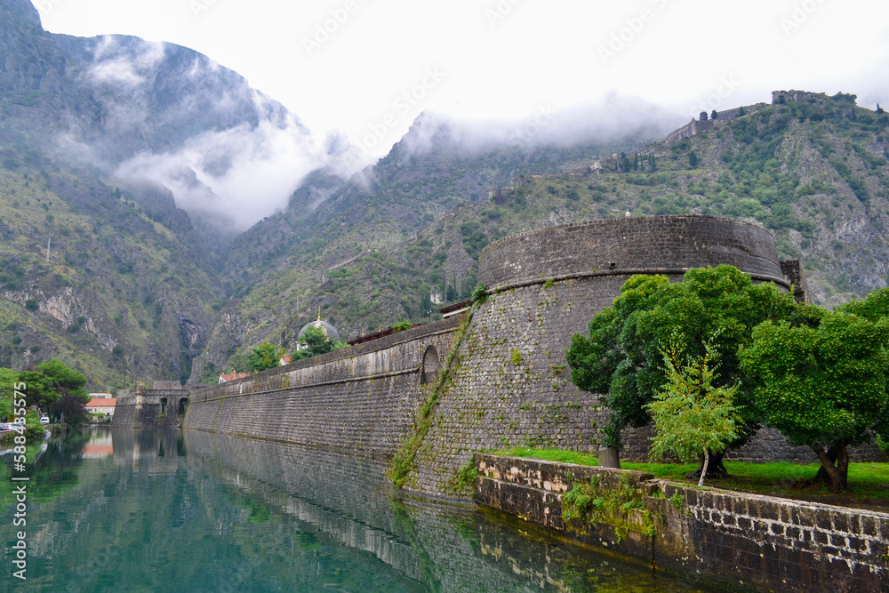 Obraz premium Kotor Fortress