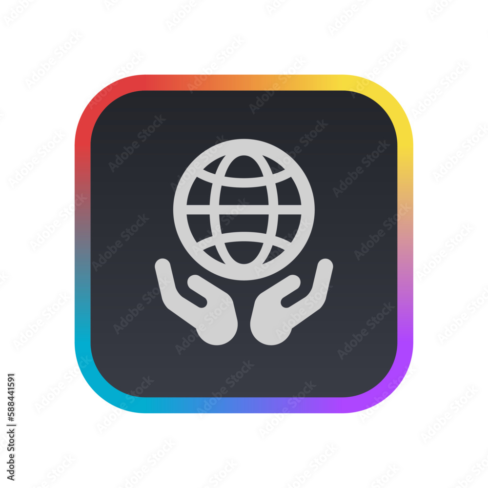 World Protection - Pictogram (icon) World Protection - Pictogram (icon)