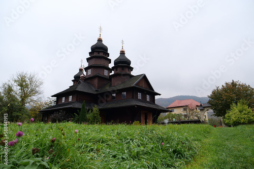 Church of Holy Prophet Ilya in Yaremche, western Ukraine, Carpathians