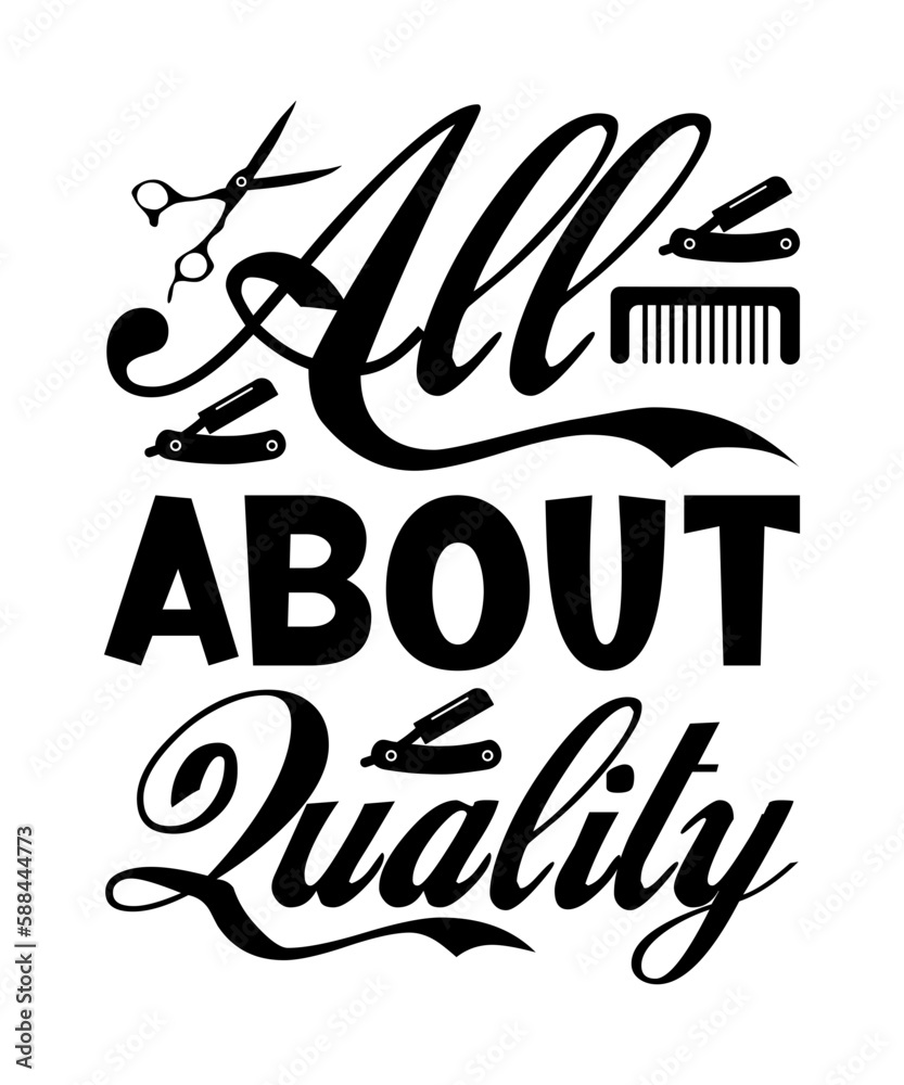 Barber Haircut Quotes Svg Bundle, Barber SVG, Craft Files, PNG Design