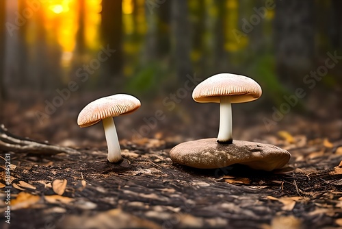 Dule Mushroom on Forest photo