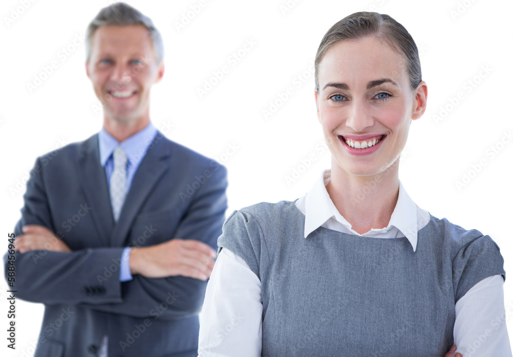 Portrait of smiling businesswoman Portrait of smiling businesswoman