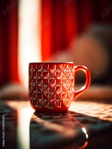 red cup of coffee