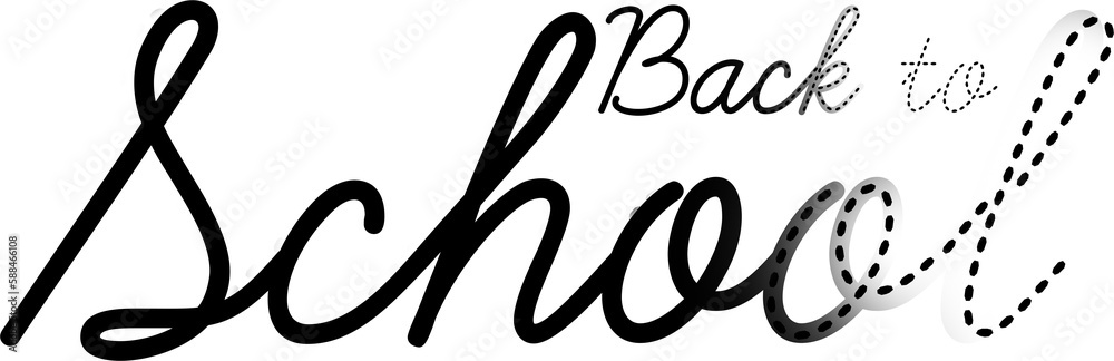 Digital composite image of back to school text Digital composite image of back to school text