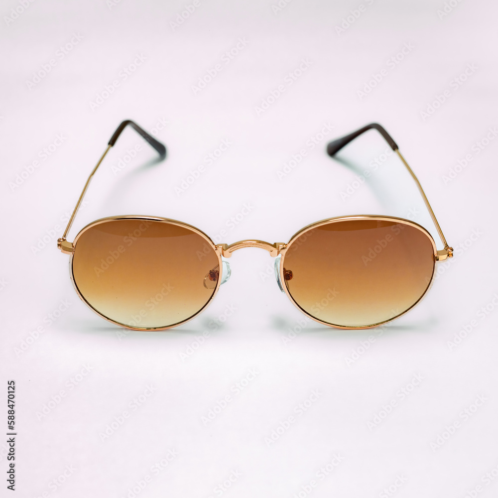 colorful modern Sunglasses isolated in white background colorful modern Sunglasses isolated in white background
