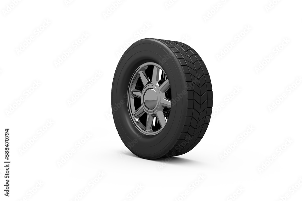 one car wheel