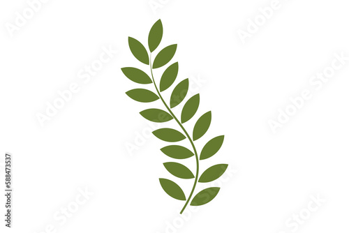 Tree vector icon. Nature trees olive vector illustration logo design
