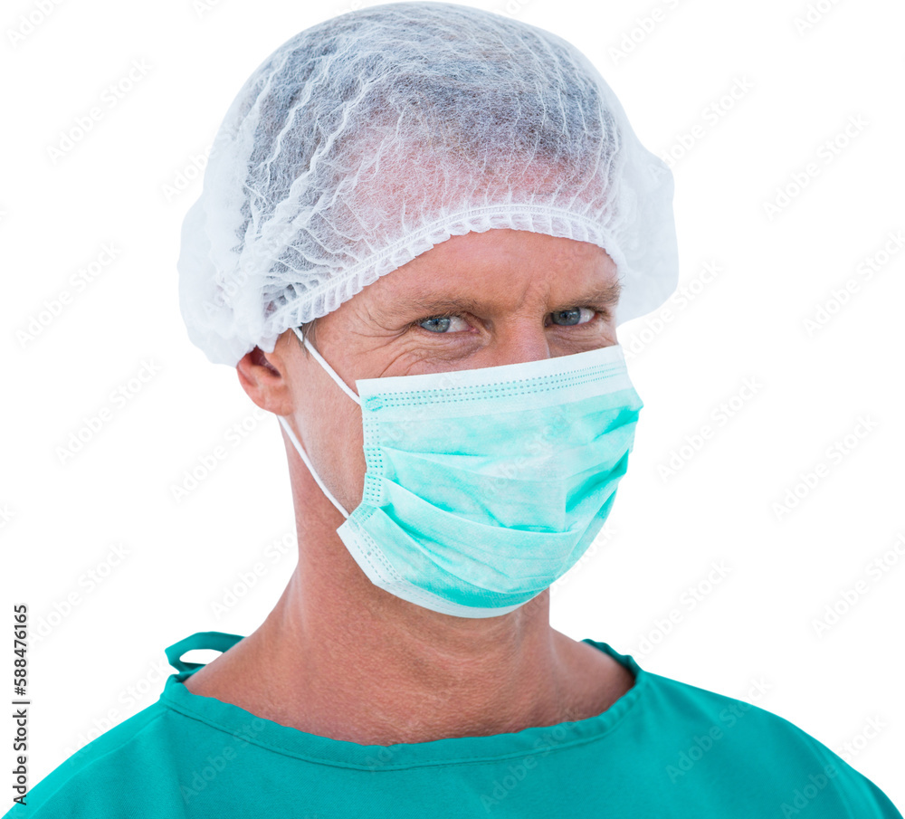 Portrait of confident male surgeon Portrait of confident male surgeon