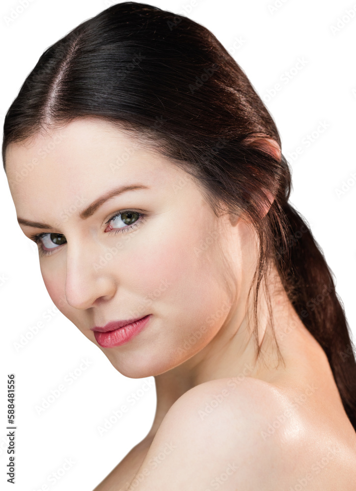 Obraz premium Portrait of woman posing for the camera