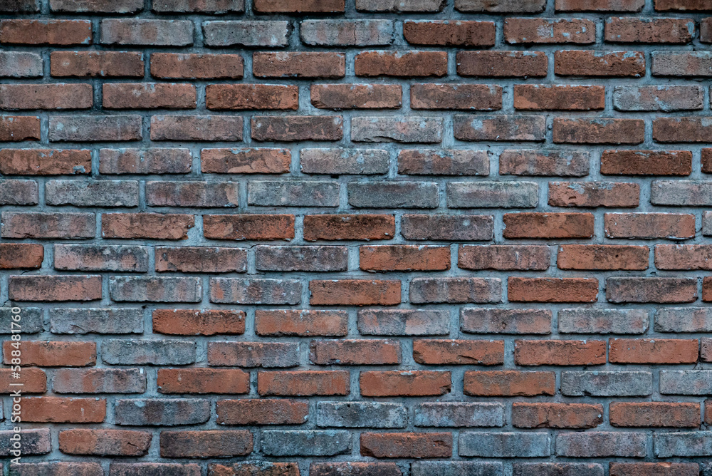 Parede velha de tijolos cerâmicos parede textura background gasta antiga construção rústica vermelha Parede velha de tijolos cerâmicos parede textura background gasta antiga construção rústica vermelha
