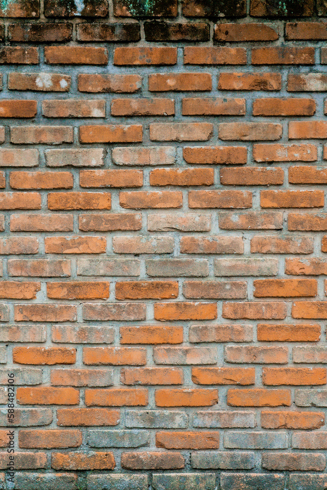 Parede velha de tijolos cerâmicos parede textura background gasta antiga construção rústica vermelha Parede velha de tijolos cerâmicos parede textura background gasta antiga construção rústica vermelha
