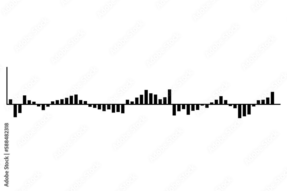 Fototapeta premium Bar chart