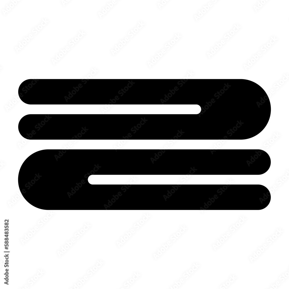 towel glyph icon towel glyph icon