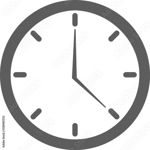 Illustration of a clock 