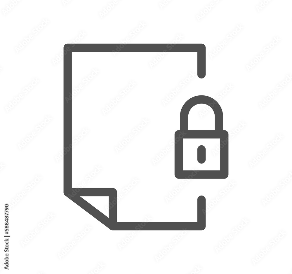 Locks related icon outline and linear symbol.
Locks related icon outline and linear symbol.