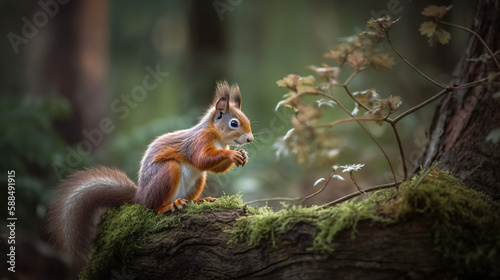 little squirrel wild life, adorable, cute, © Jacques Evangelista
