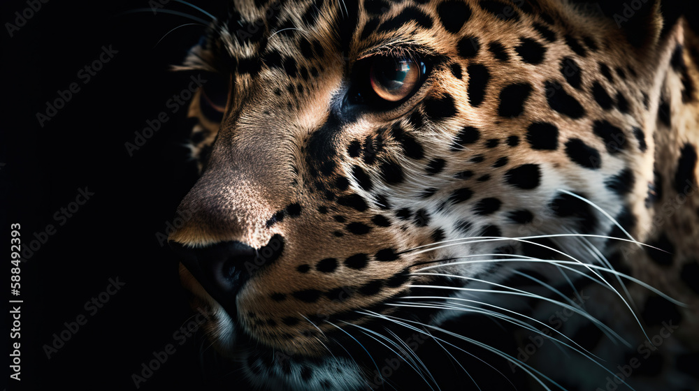 wildlife, a jaguar in its habitat