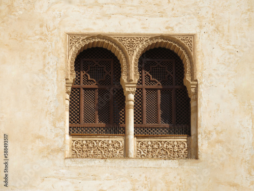 Spain Granada Alhambra Window Ornament © NERA
