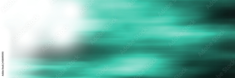 Blurred image of green cloudy sky