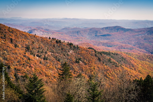 Smoky Mountains in fall