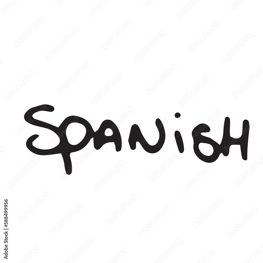 Digital image of spanish text Digital image of spanish text