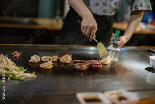 Teppanyaki, Japanese Cooking