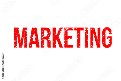 Digitally generated image of Marketing text 