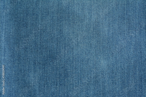 Denim blue natural background. View from above