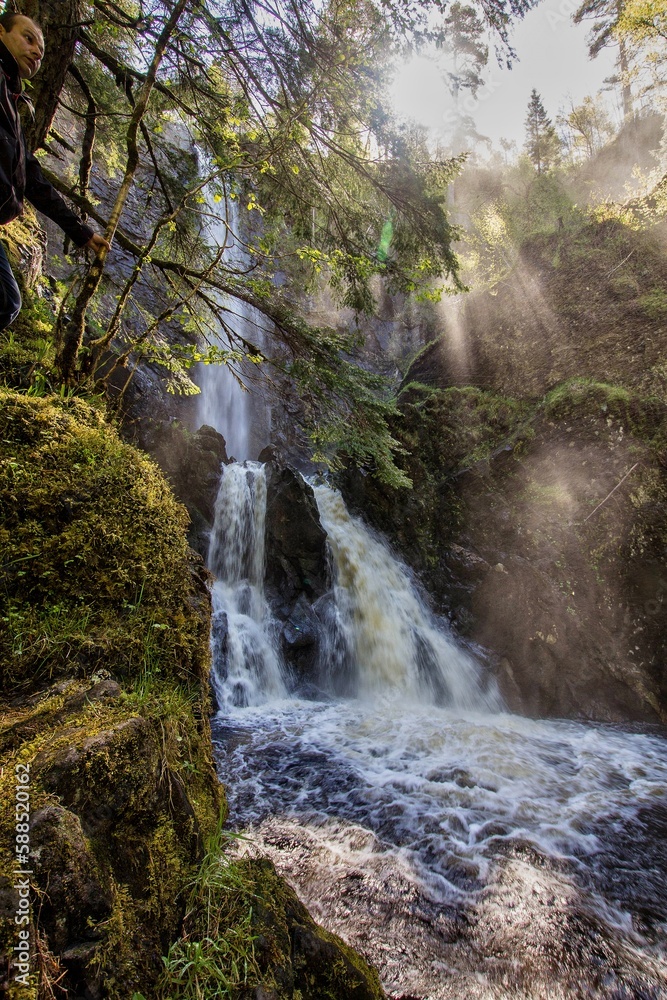 Obraz premium Plodda Falls