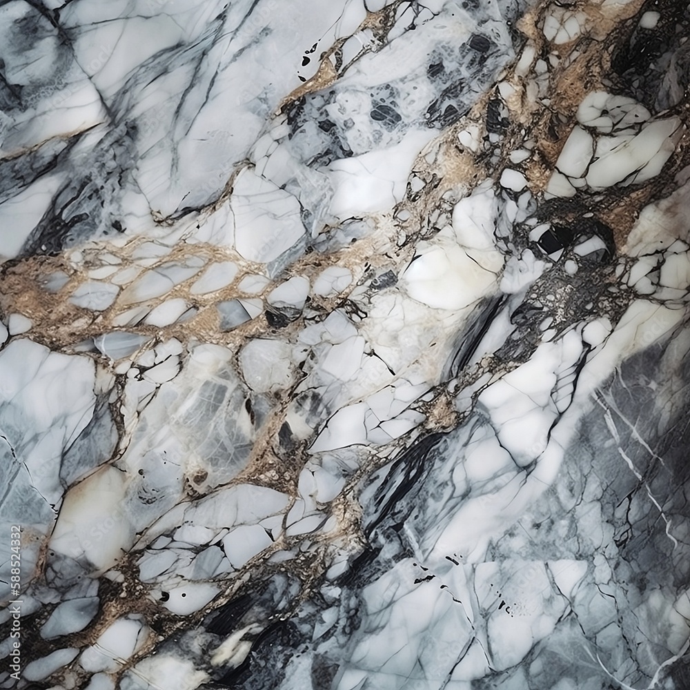 Marble texture. Created with Generative AI Technology.