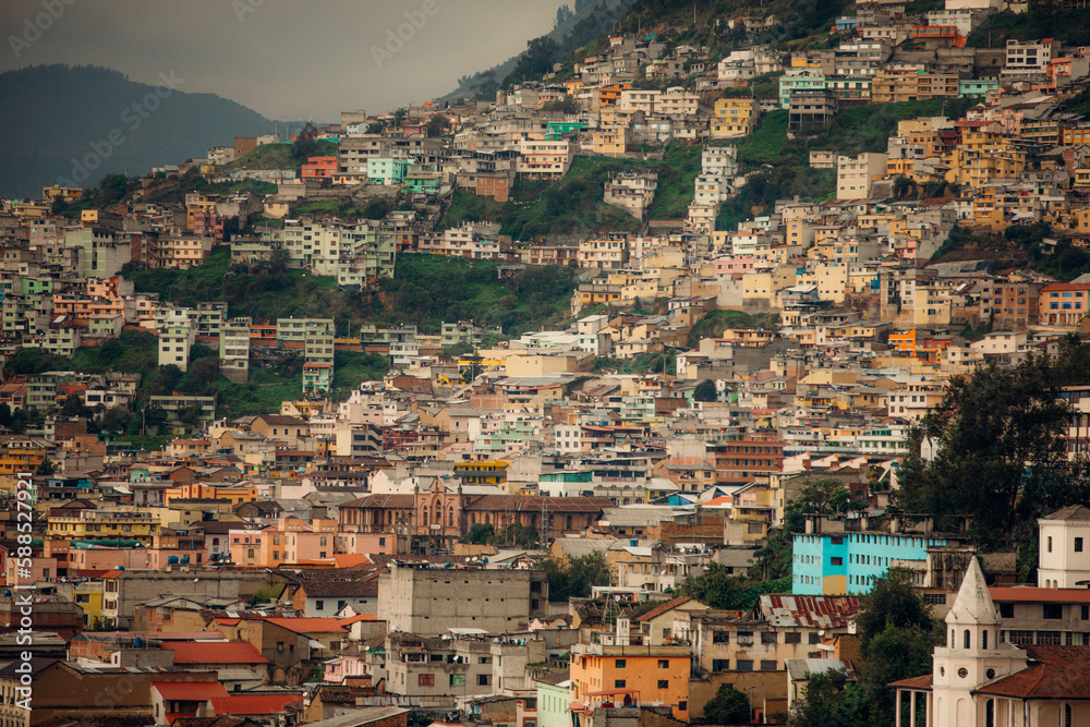 View of Quito,Ecuador