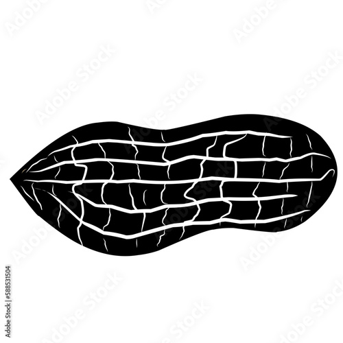 peanut silhouette